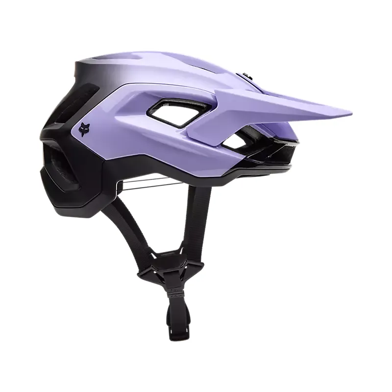Fox Speedframe Pro Backfade Mountain Bike Helmet in Lilac