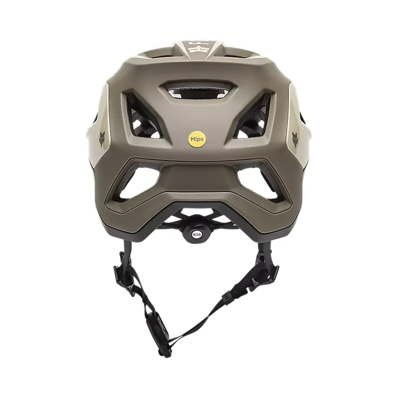 Fox Speedframe Pro Defy Mountain Bike Helmet in Cream-3