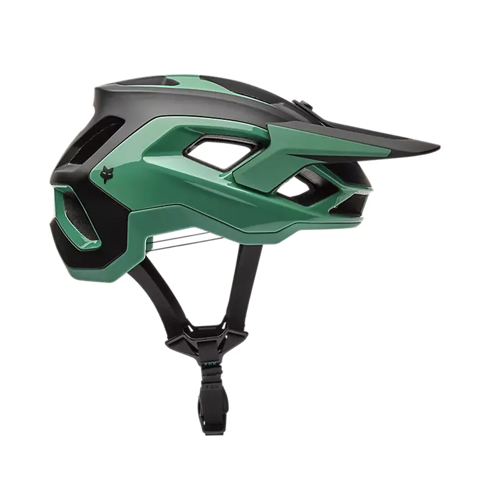Team Cycles Fox Head Clothing Fox Speedframe Pro Defy Mountain Bike Helmet in Pine Green | Interest FREE Finance & Online Refund Policy.