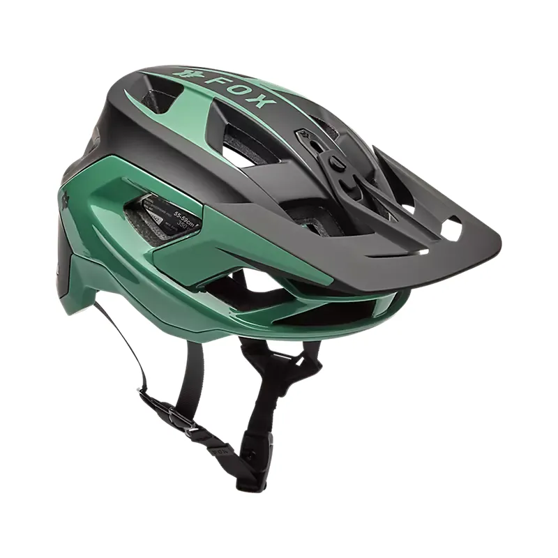 Fox Speedframe Pro Defy Mountain Bike Helmet in Pine Green-1