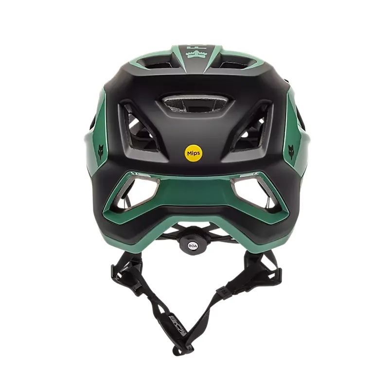 Fox Speedframe Pro Defy Mountain Bike Helmet in Pine Green-3