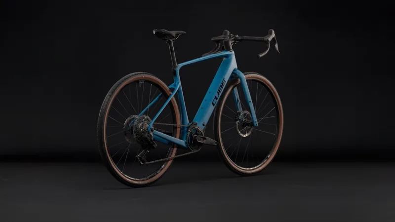 Cube Nuroad Hybrid C:62 EXC 400Wh Electric Gravel Bike in Tropicalteal and Black-10