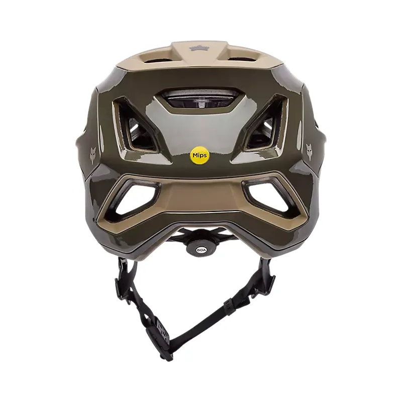 Fox Speedframe RS Paranoid Mountain Bike Helmet in Military Green-3