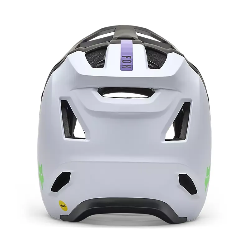 Fox Rampage 5050 Full Face Mountain Bike Helmet in Black and White-4