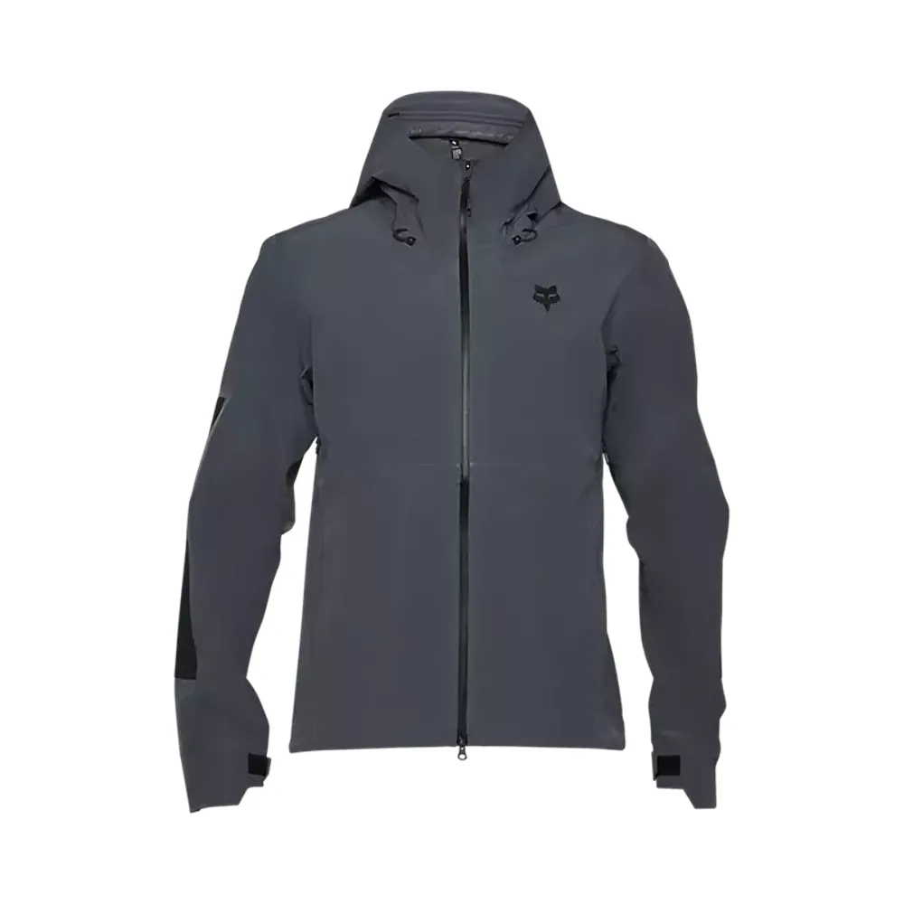 Team Cycles Fox Head Clothing Fox Defend 3-Layer Water Jacket in Graphite Grey | Interest FREE Finance & Online Refund Policy.