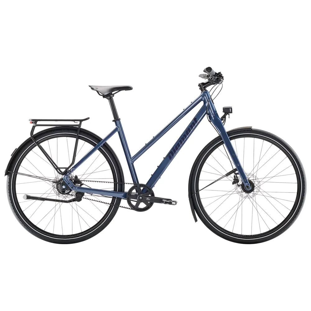 Team Cycles Diamant Mahon Style Pro Mid Over Hybrid Bike in Vergissmeinnichtblau Metallic | Interest FREE Finance & Online Refund Policy.