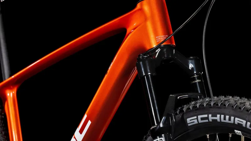 Cube Reaction C:62 Pro Mountain Bike in Electricorange and Spice-4