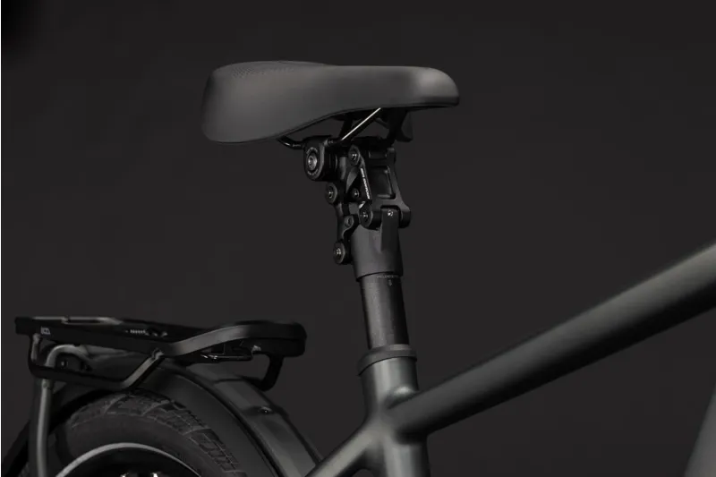 Cube Kathmandu Hybrid Deluxe Pro 800Wh Electric Hybrid Bike in Blackforest and Chrome-3