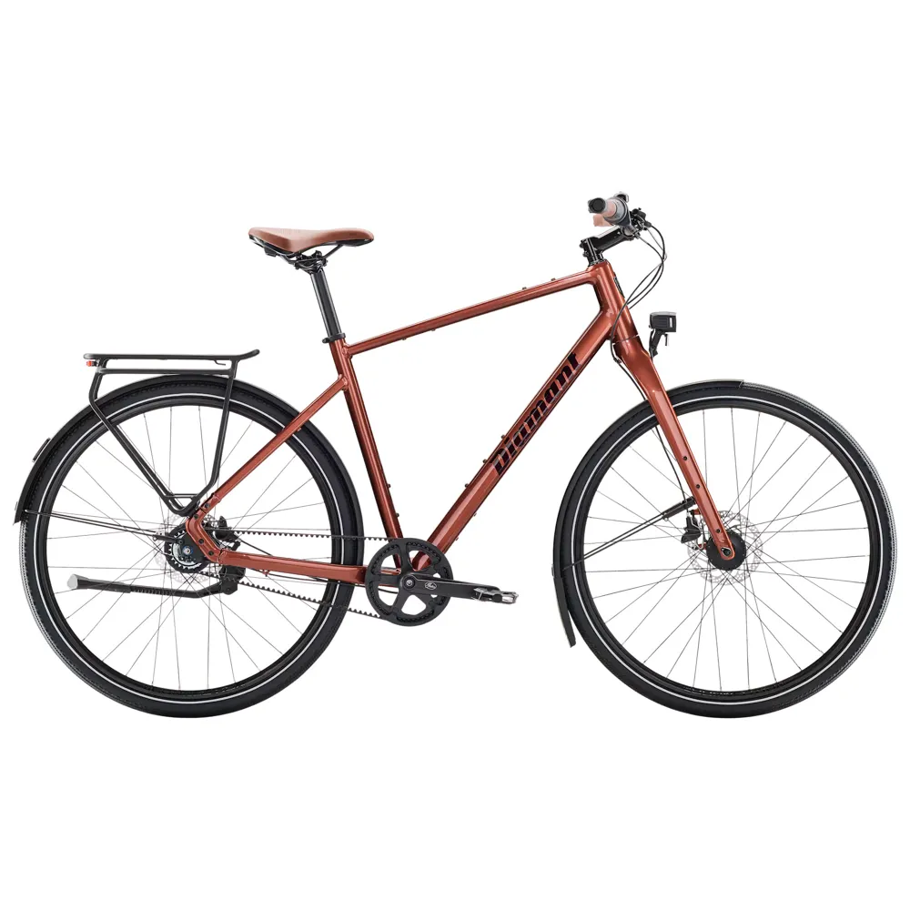 Team Cycles Diamant Mahon Style Plus Step Over Hybrid Bike in Bronzit Metallic | Interest FREE Finance & Online Refund Policy.