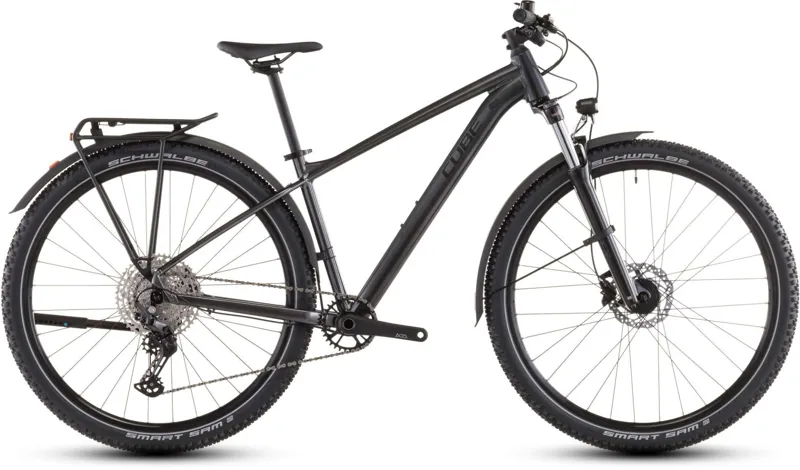 Cube Aim SLX FE Hardtail Mountain Bike in Black