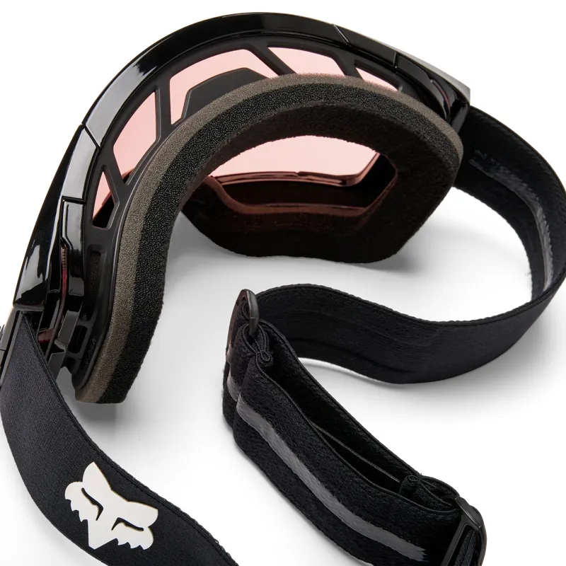 Fox MTB Vue Max Goggle in VIVID Black and Red-3