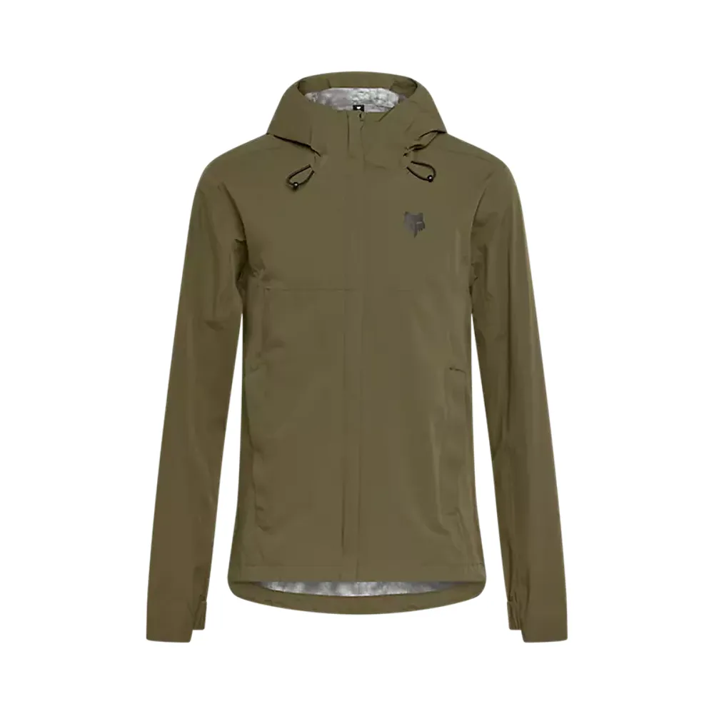 Team Cycles Fox Head Clothing Fox Ranger 2.5-Layer Water Mountain Bike Jacket in Olive Green | Interest FREE Finance & Online Refund Policy.