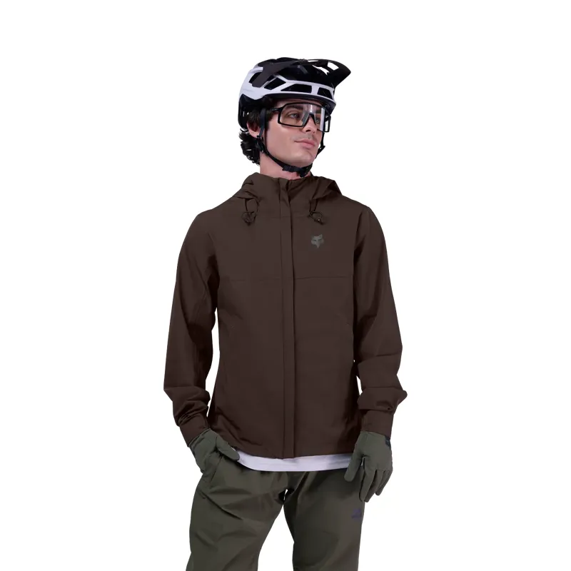 Fox Ranger 2.5-Layer Water Jacket in Cocoa Brown-2