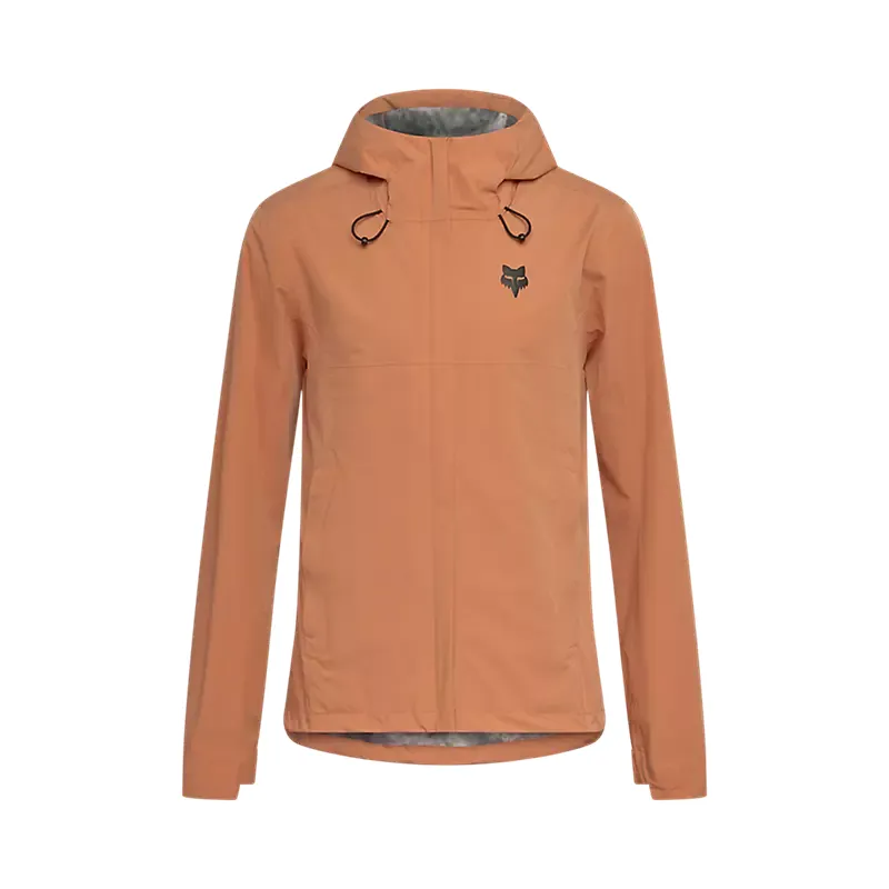 Fox Ranger 2.5-Layer Water Mountain Bike Jacket in Coral
