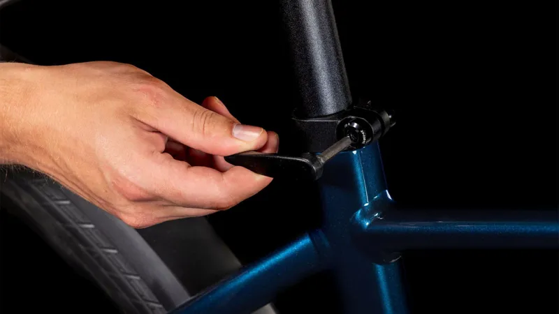 Cube Touring Hybrid One 500Wh Electric Hybrid Bike in Deepsea and Chrome-2