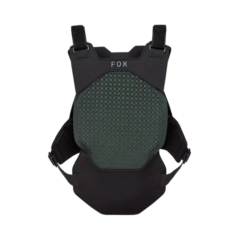 Fox Airframe Chest Guard in Black-1