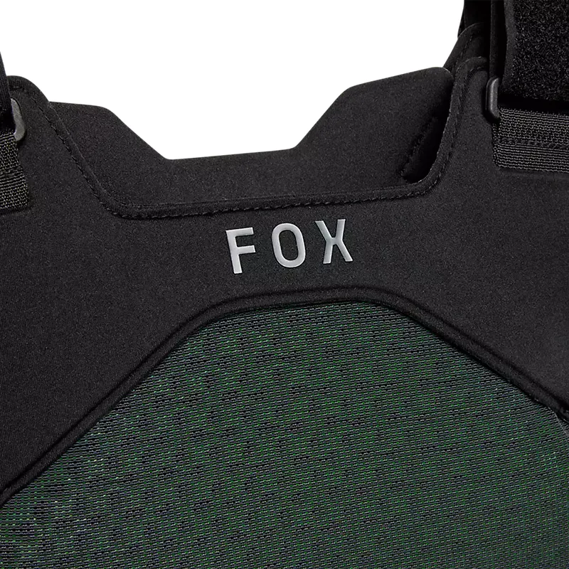 Fox Airframe Chest Guard in Black-2