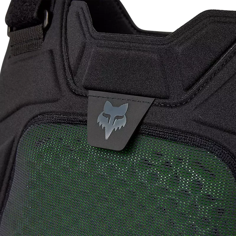 Fox Airframe Chest Guard in Black-4