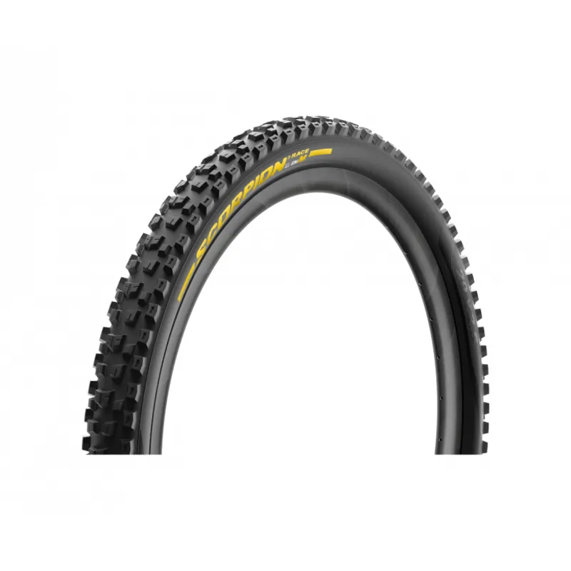 Pirelli Scorpion Race Enduro M DualWALL Mountain Bike Tyre in Yellow - 27.5 and 29 Inch-1