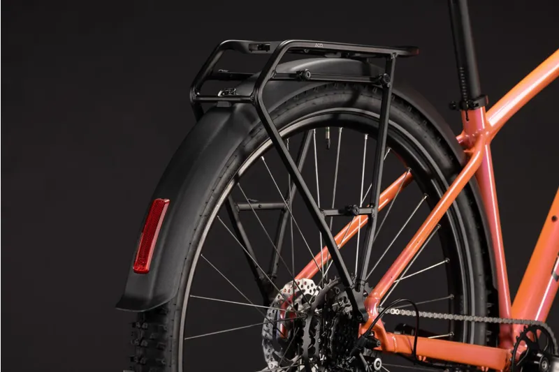 Cube Aim One FE Hardtail Mountain Bike in Salmon and Black-4