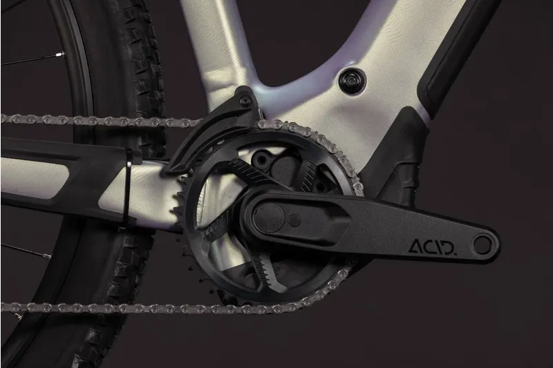 Cube Reaction Hybrid SLT 800Wh Electric Mountain Bike in Kolibri and Crisscross-5