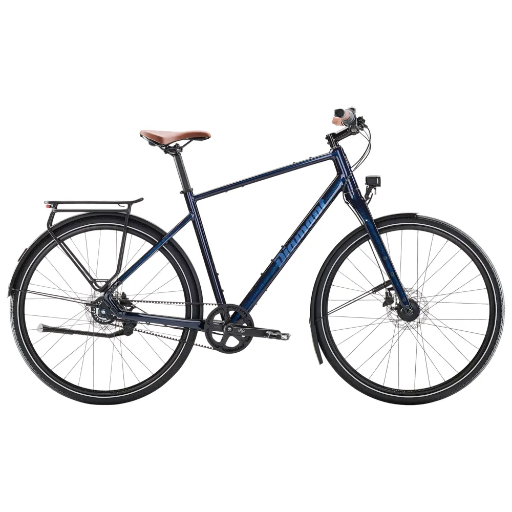 Team Cycles Diamant Mahon Style Plus Step Over Hybrid Bike in Mitternachtsblau Metallic | Interest FREE Finance & Online Refund Policy.
