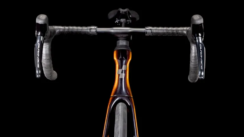 Cube Litening Aero C:68X SLT Road Bike in Solareclipse and Carbon-2