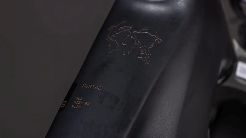 Cube Nuride Hybrid SLX 800Wh Electric Hybrid Bike in Black and Gold-1