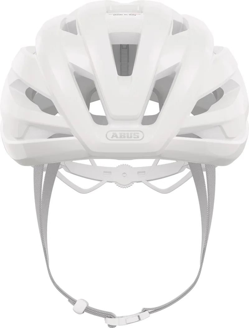 Abus Stormachaser ACE Road Bike Helmet in Pure White-1