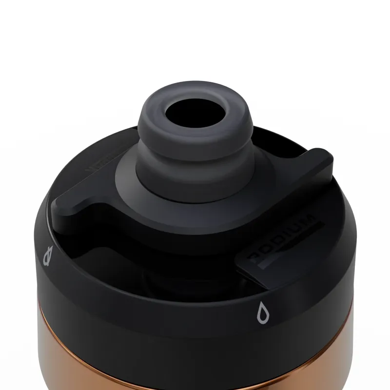 CamelBak Podium Titanium Bike Bottle in Rust Brown - 530ml-2
