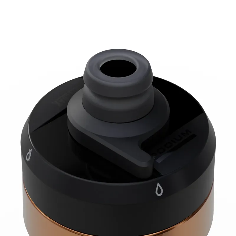CamelBak Podium Titanium Bike Bottle in Rust Brown - 530ml-3