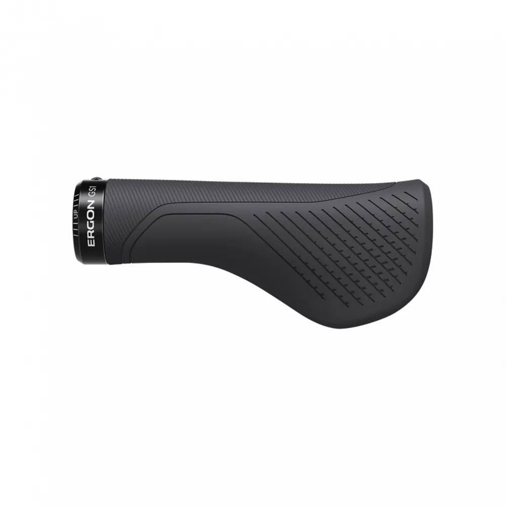 Team Cycles Ergon GS1 Handlebar Grips in Grey | Interest FREE Finance & Online Refund Policy.