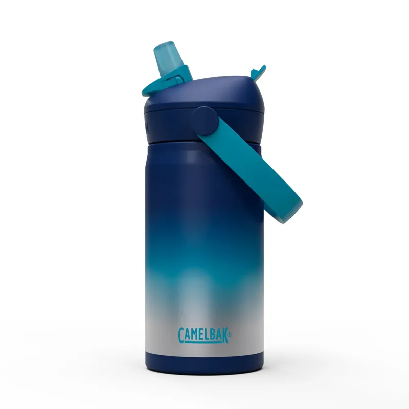 CamelBak Thrive Flip Straw Kids Insulated Stainless Steel Bottle in Blue Haze - 310ml