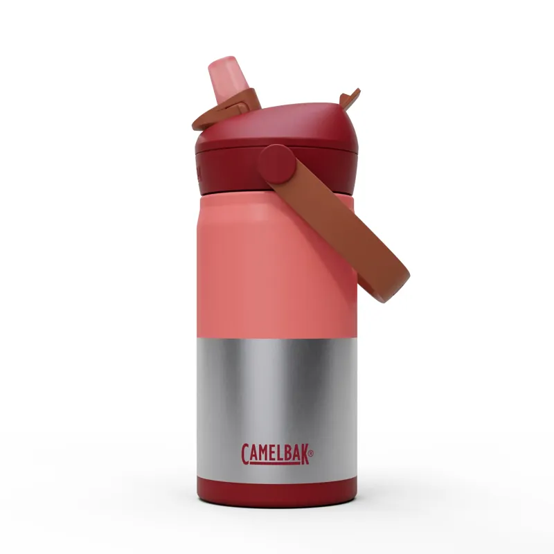 CamelBak Thrive Flip Straw Kids Insulated Stainless Steel Bottle in Demi Blush - 310ml