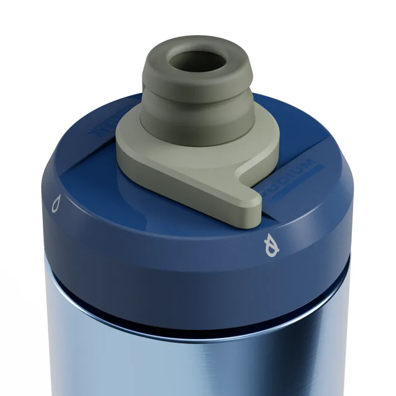CamelBak Podium Steel Bike Bottle in Mercury Deep Sea - 650ml-3