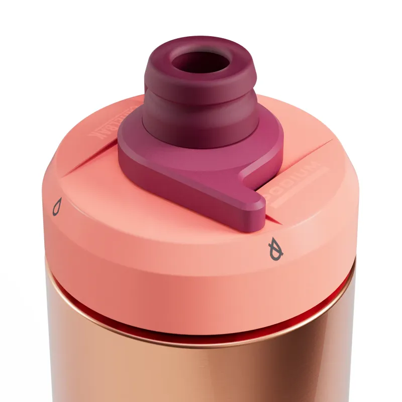 CamelBak Podium Steel Bike Bottle in Mercury Blush - 650ml-3