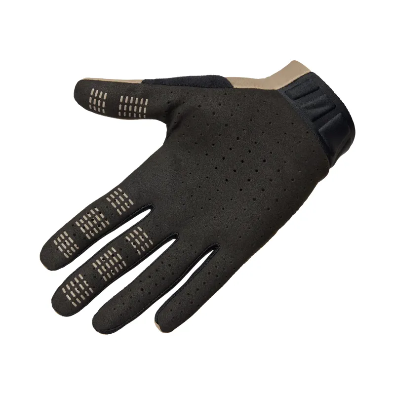 Fox Flexair Mountain Bike Gloves in Nutmeg Brown-1