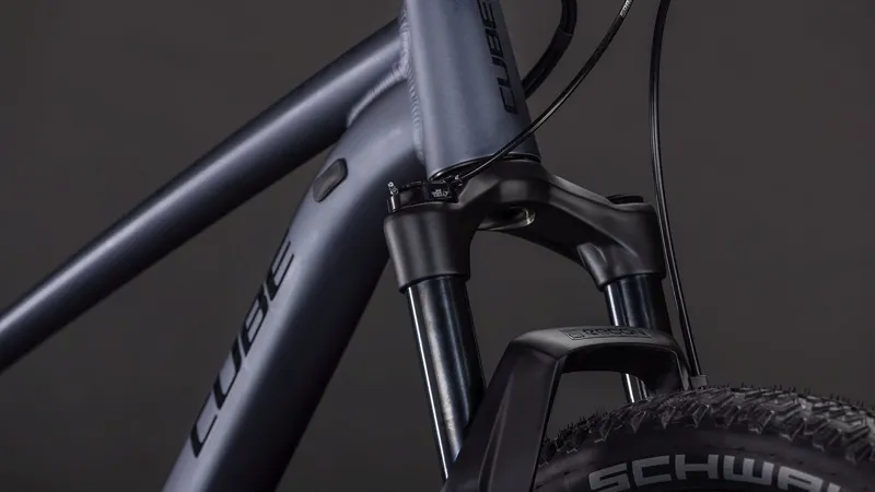 Cube Reaction SLX Mountain Bike in Metalicgrey and Black-1