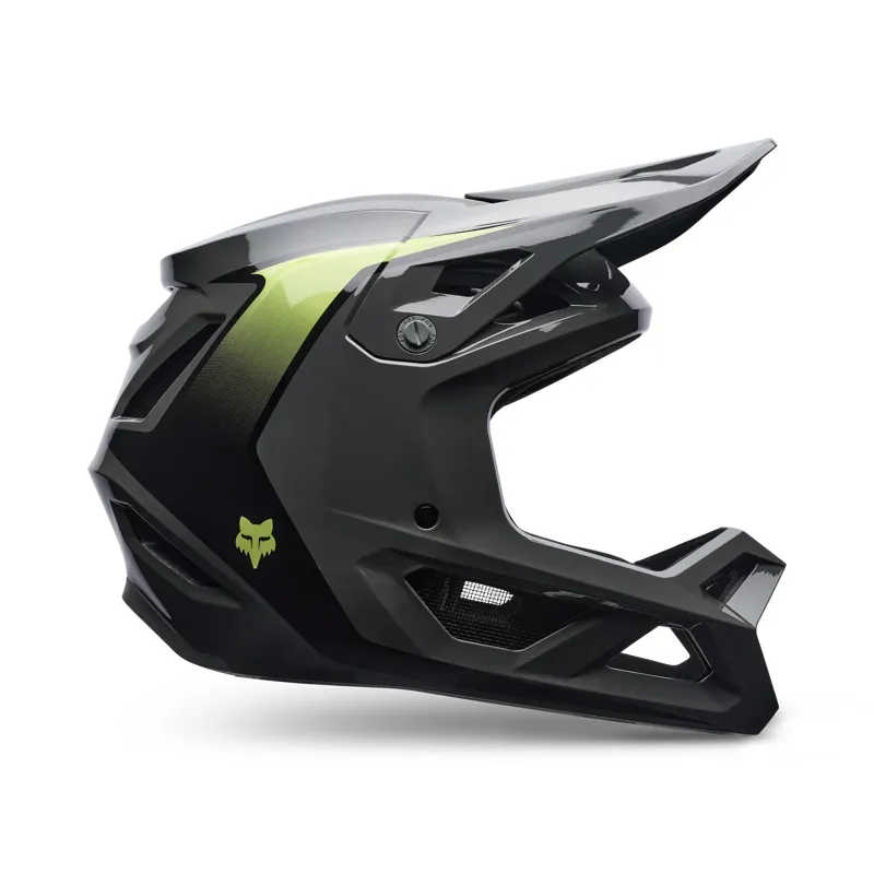 Fox Rampage Vault Full Face Mountain Bike Helmet in Pewter Grey