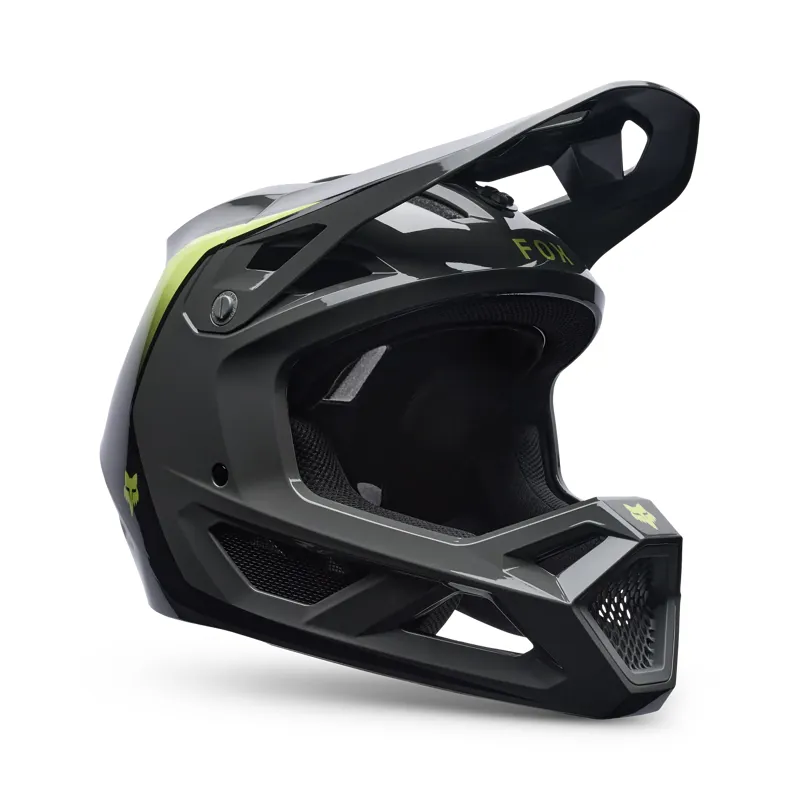 Fox Rampage Vault Full Face Mountain Bike Helmet in Pewter Grey-1