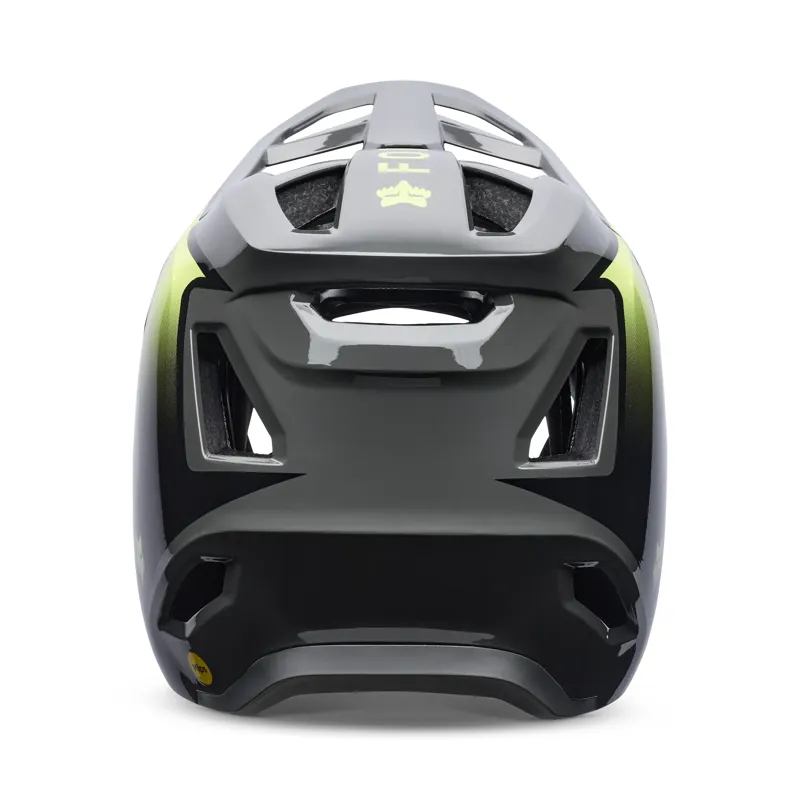 Fox Rampage Vault Full Face Mountain Bike Helmet in Pewter Grey-4