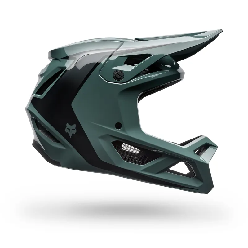 Fox Rampage Vault Full Face Mountain Bike Helmet in Sage Green