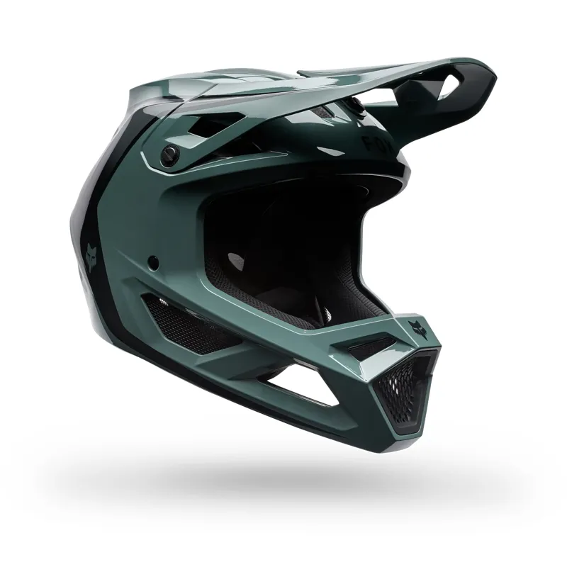 Fox Rampage Vault Full Face Mountain Bike Helmet in Sage Green-1