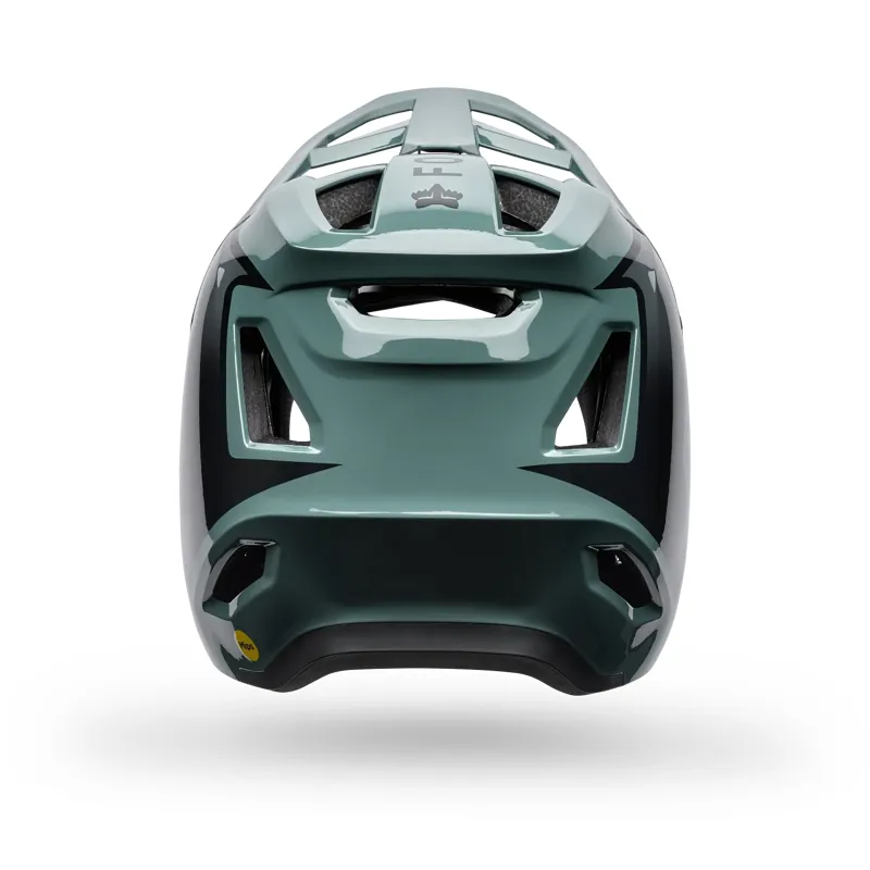 Fox Rampage Vault Full Face Mountain Bike Helmet in Sage Green-3