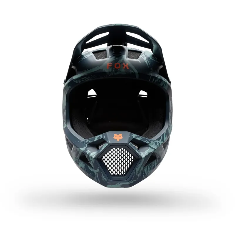 Rampage Image Print Full Face Mountain Bike Helmet in Arctic Blue-2