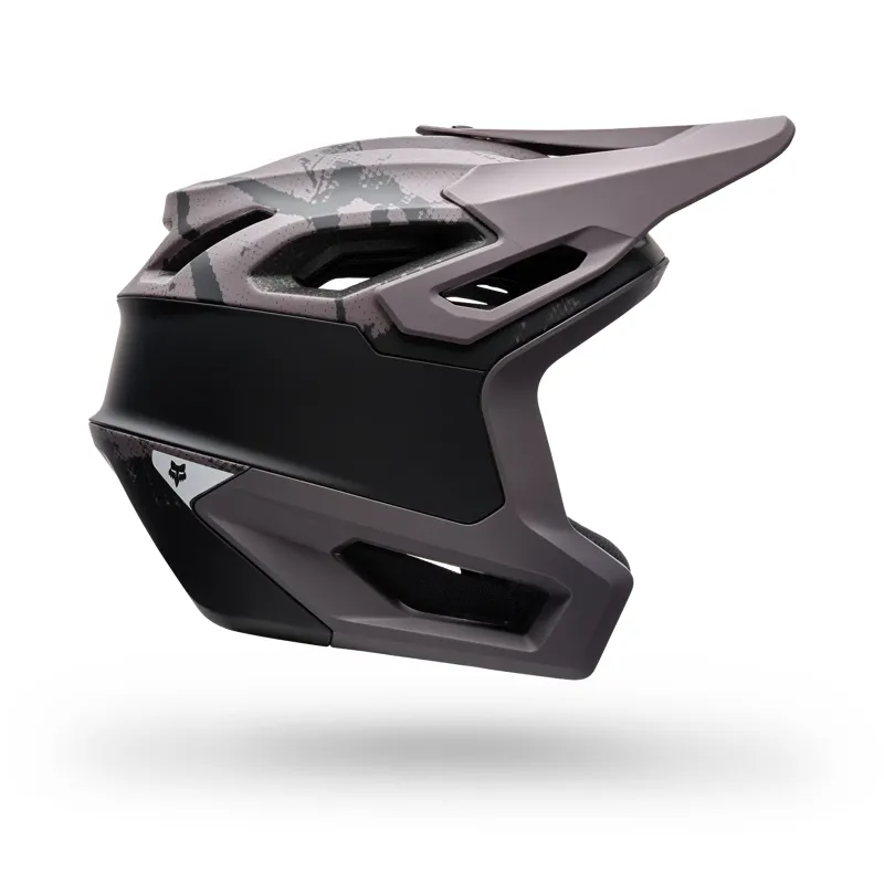Fox Dropframe Pro Flow Mountain Bike Helmet in Purple Dusk