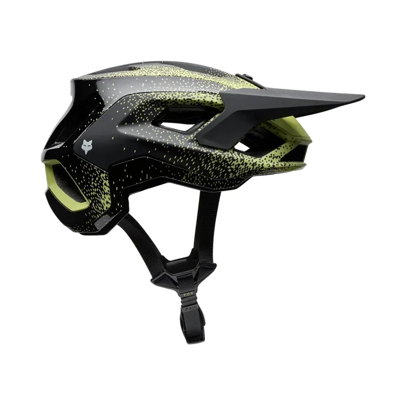 Fox Speedframe RS Aura Mountain Bike Helmet in Lime