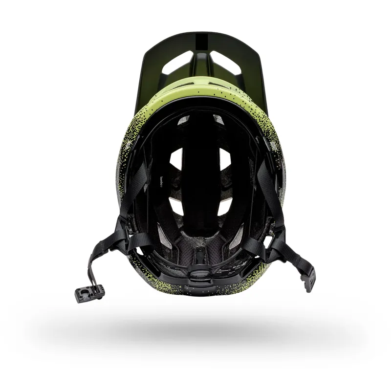 Fox Speedframe RS Aura Mountain Bike Helmet in Lime-4