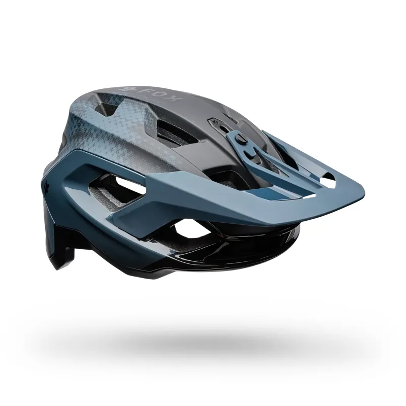 Fox Speedframe Pro Sense Mountain Bike Helmet in Galaxy Blue-1
