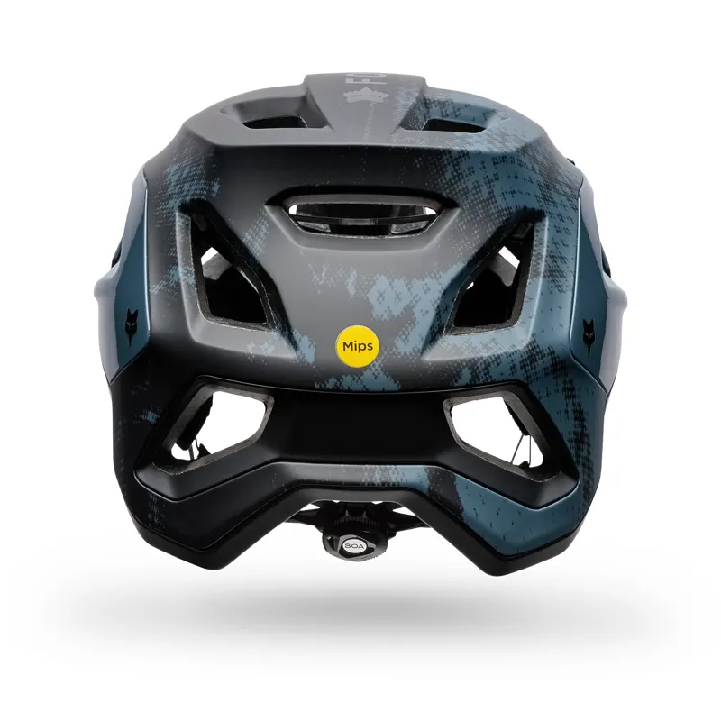 Fox Speedframe Pro Sense Mountain Bike Helmet in Galaxy Blue-3